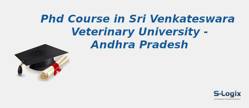Sri Venkateswara Veterinary University - Andhra Pradesh