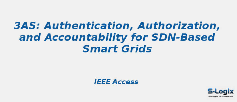 3AS: Authentication, Authorization, and Accountability for SDN-Based Smart Grids