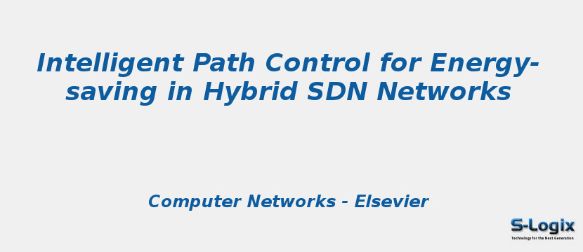 Intelligent Path Control for Energy-saving in Hybrid SDN Networks