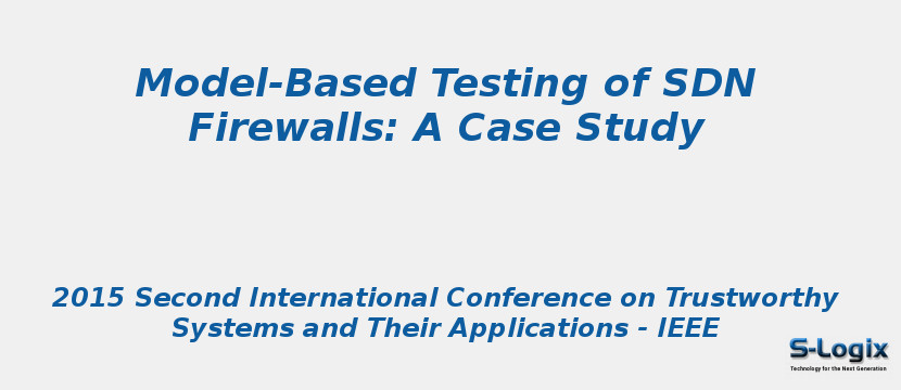 Model-Based Testing of SDN Firewalls: A Case Study