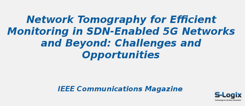 Network Tomography for Efficient Monitoring in SDN-Enabled 5G Networks and Beyond: Challenges and Opportunities