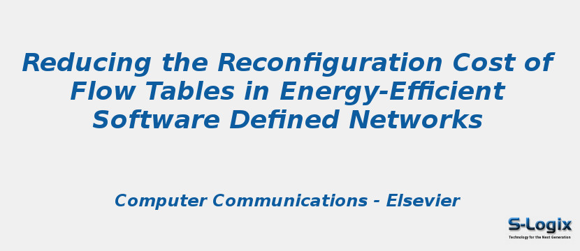 Reducing the Reconfiguration Cost of Flow Tables in Energy-Efficient Software Defined Networks