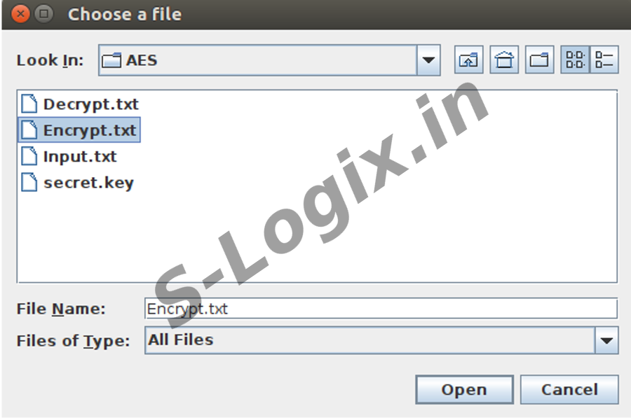 Encrypt and Decrypt data using AES4