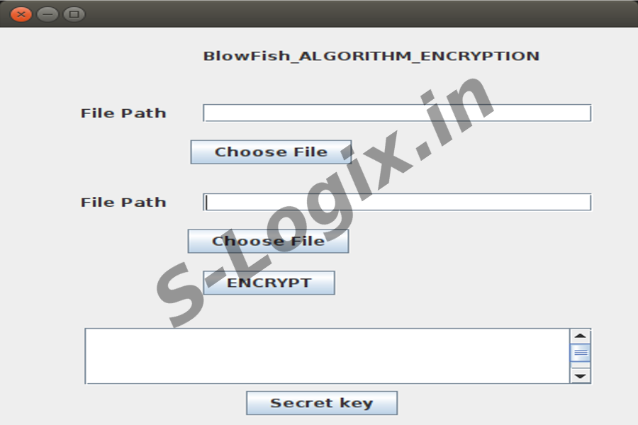 Encrypt and Decrypt data using BlowFish Algorithm1
