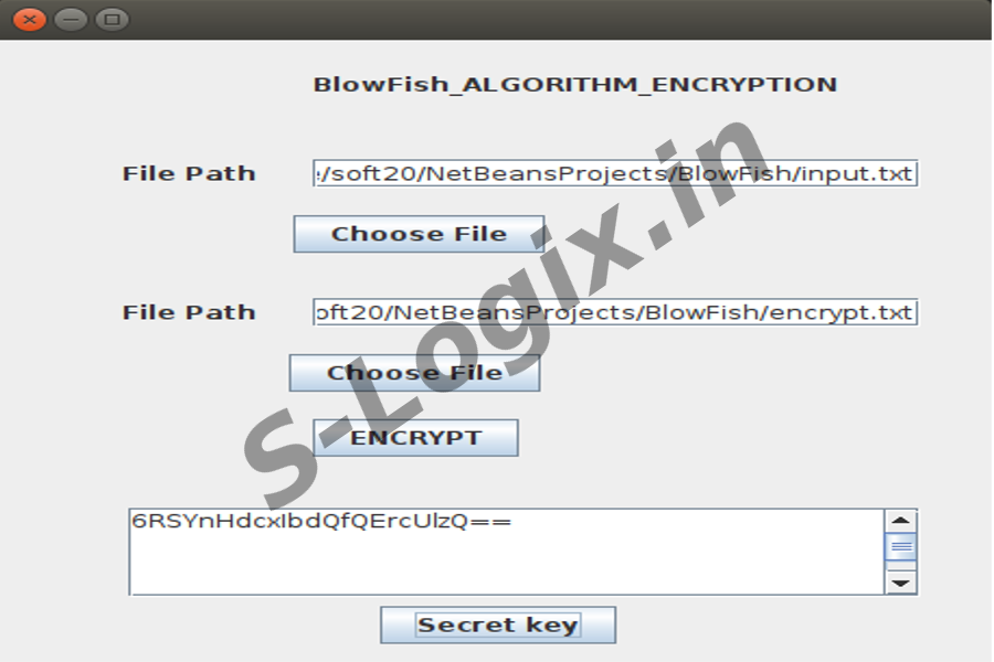 Encrypt and Decrypt data using BlowFish Algorithm13