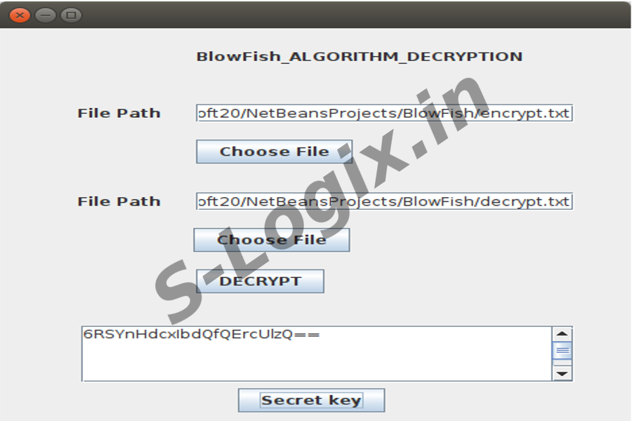 Encrypt and Decrypt data using BlowFish Algorithm14