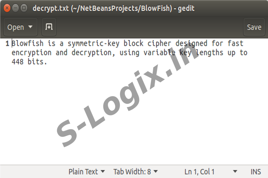 Encrypt and Decrypt data using BlowFish Algorithm18