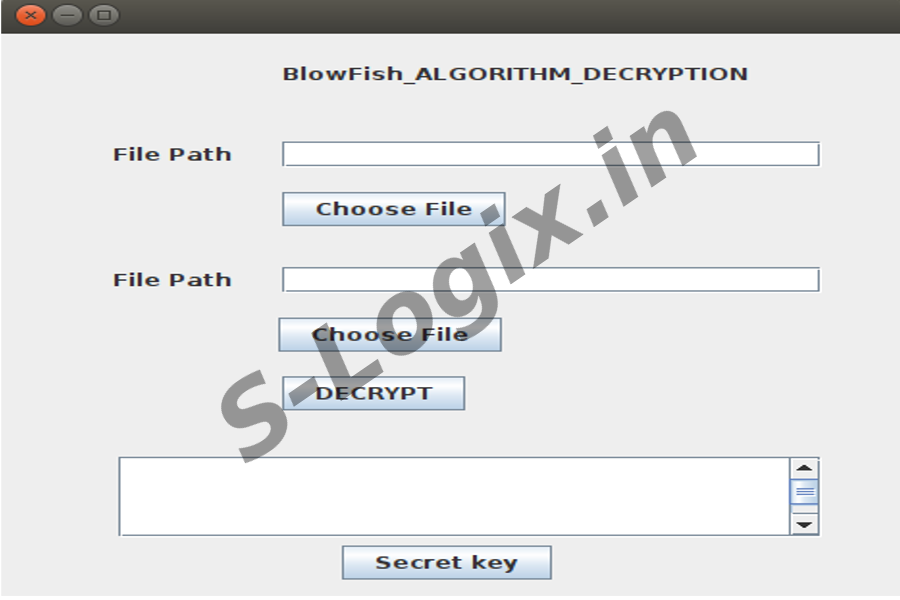 Encrypt and Decrypt data using BlowFish Algorithm7