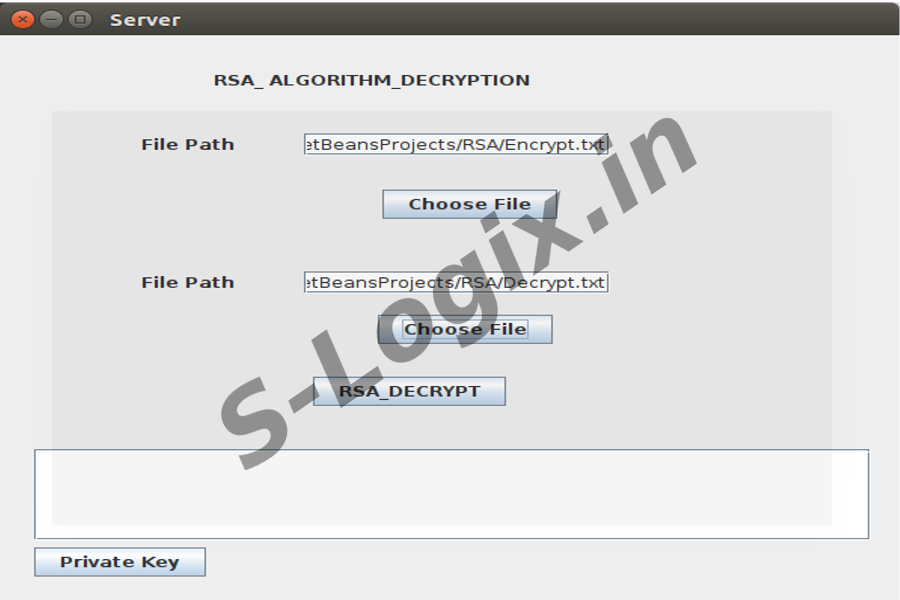 Encrypt and Decrypt data using RSA11