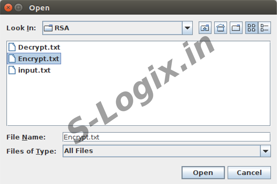 Encrypt and Decrypt data using RSA4