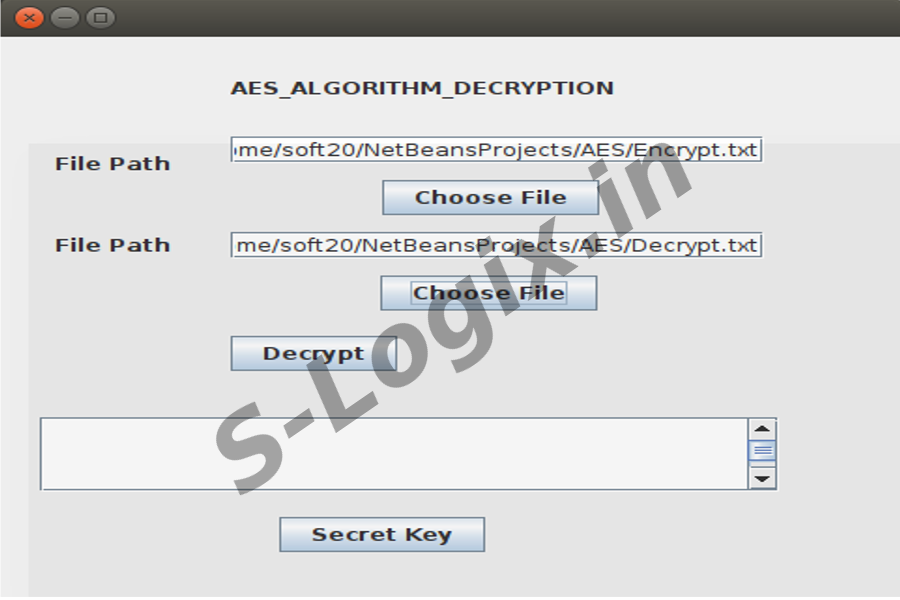 Encrypt and Decrypt data using AES11
