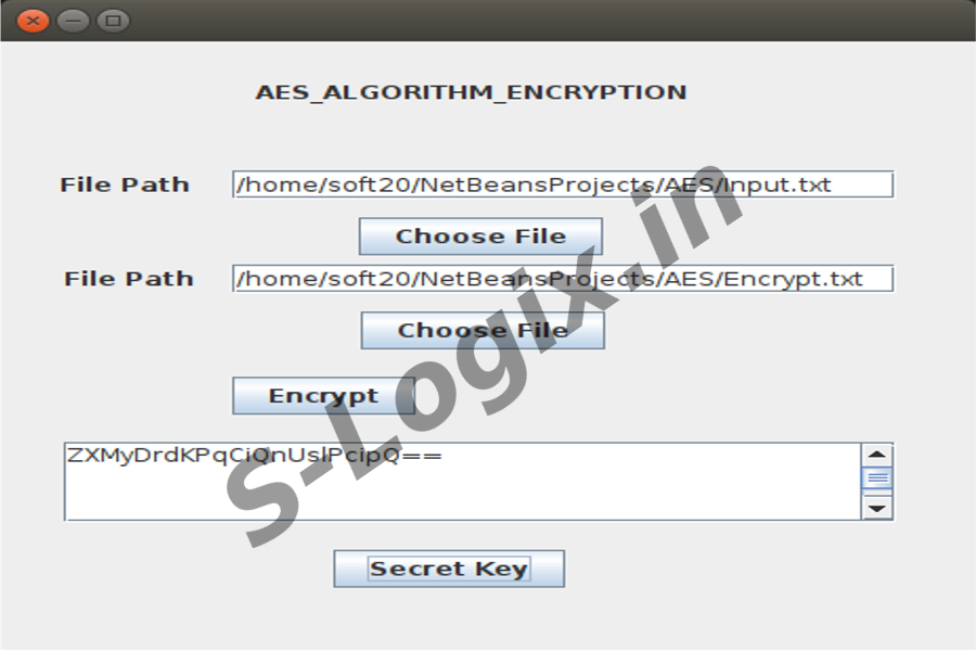 Encrypt and Decrypt data using AES13