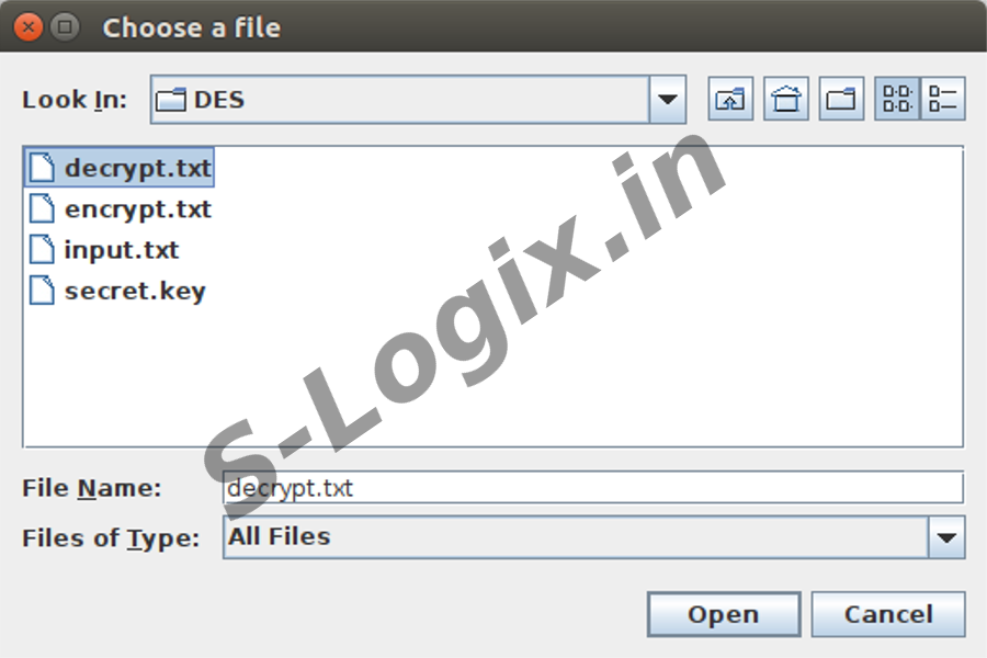 Encrypt and Decrypt data using DES10