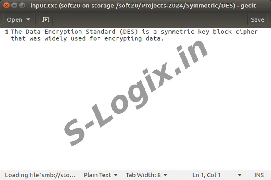 Encrypt and Decrypt data using DES16