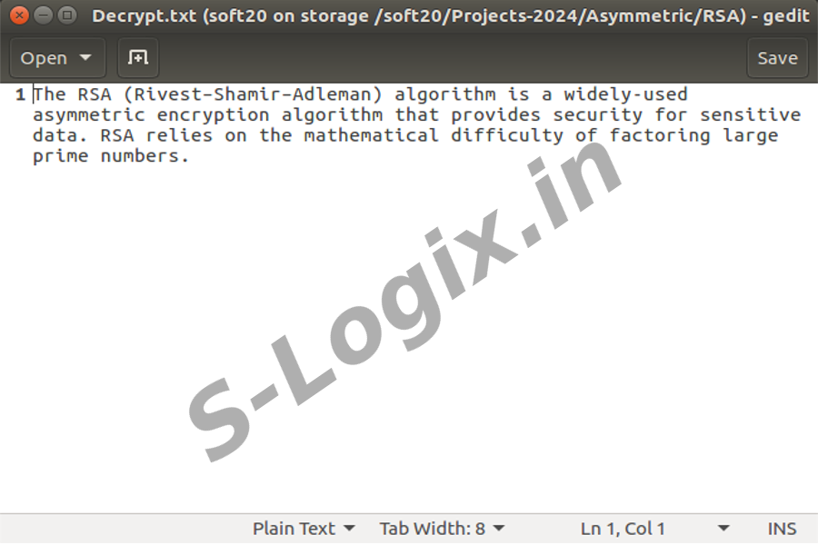 Encrypt and Decrypt data using rsa-algorithm17