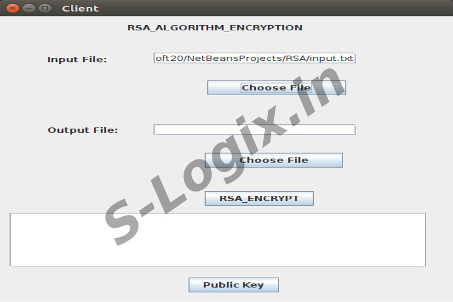 Encrypt and Decrypt data using rsa-algorithm3