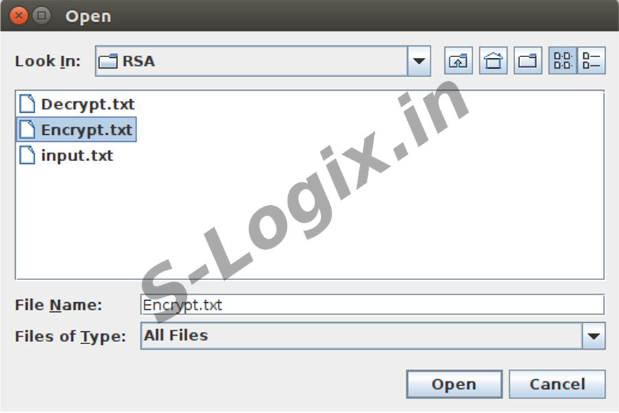 Encrypt and Decrypt data using rsa-algorithm4