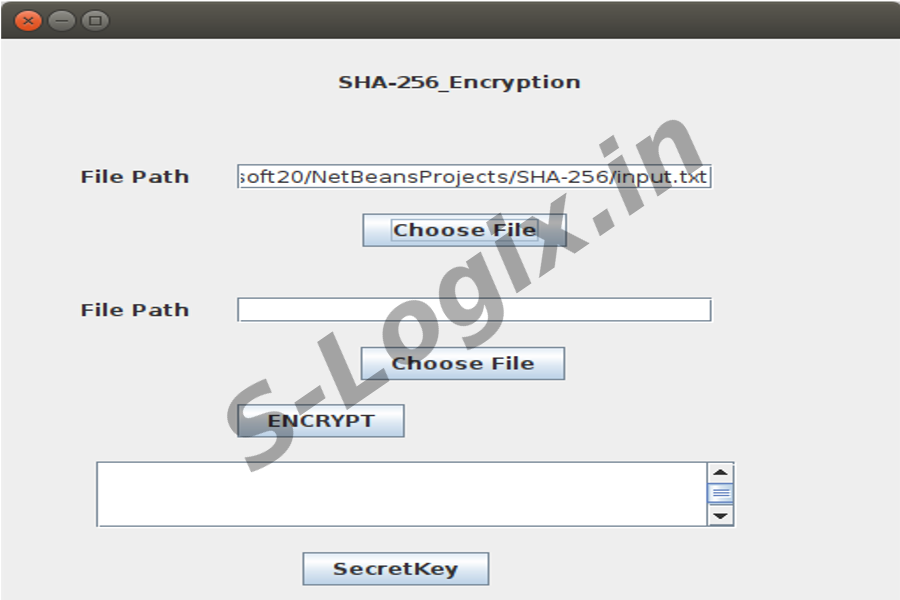 Encrypt and Decrypt data using sha3-256-hash-based-key-with-aes3