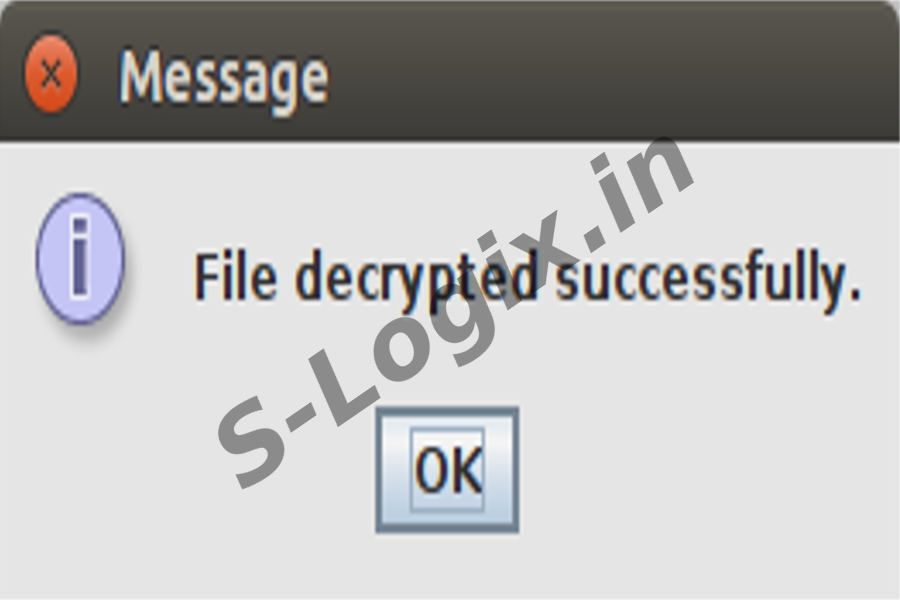 TripleDES based encrypt and decrypt of a Text File using Java | S-Logix