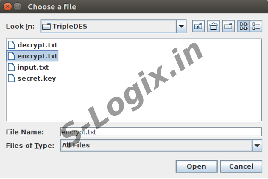 Encrypt and Decrypt data using tripledes4