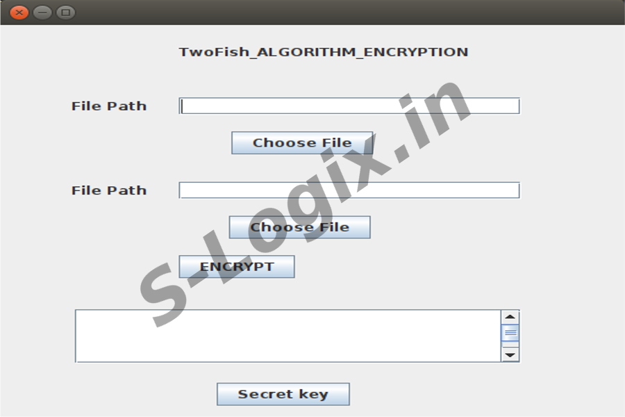 Encrypt and Decrypt data using twofish-algorithm1
