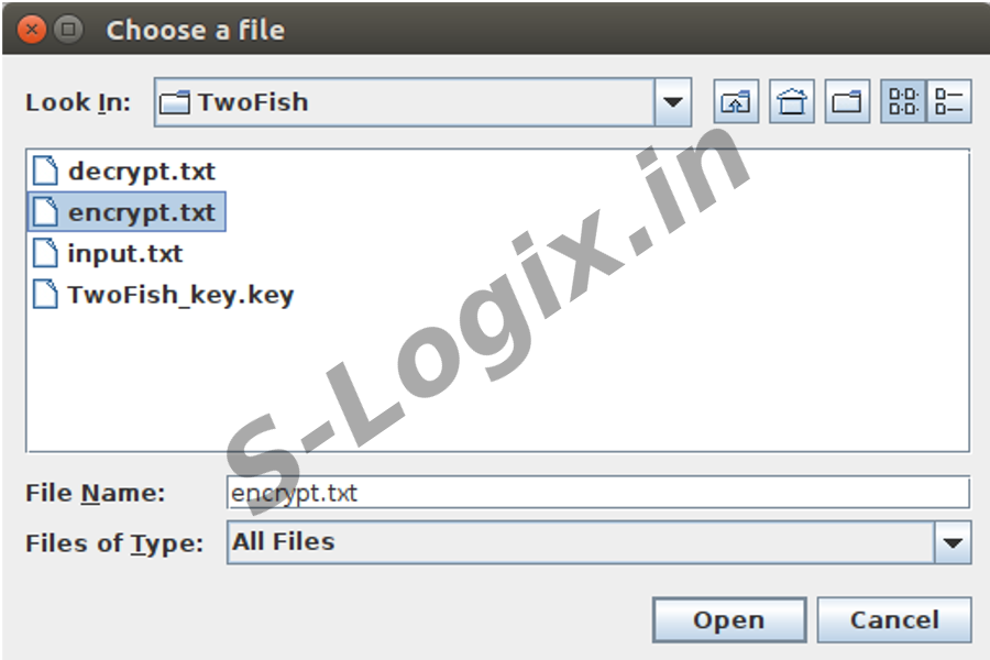 Encrypt and Decrypt data using twofish-algorithm8