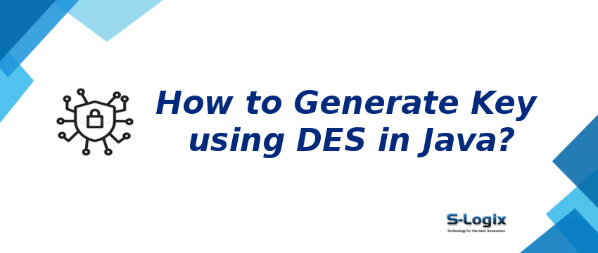 Generate Key using DES in Java