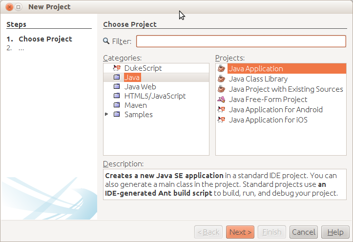 The screen will appear as shown below, now choose “Close All Projects” command from file menu and exit from NetBeans IDE