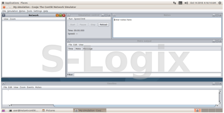 After click the create option number of tabs will appear in terminal it is basic necessary to simulate applications
