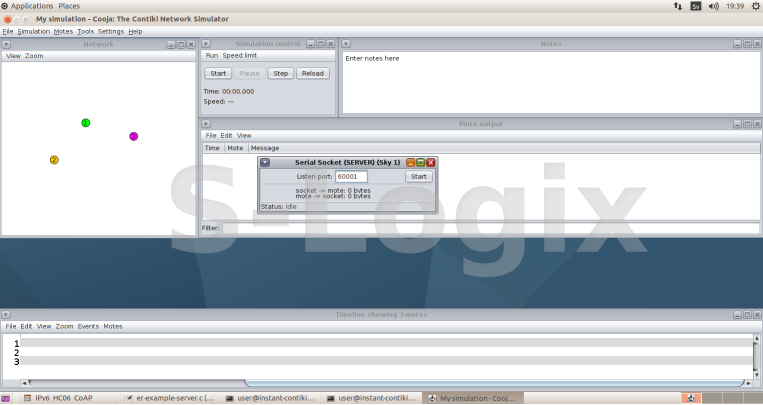 Create server motes (or) (ctrl+ n)