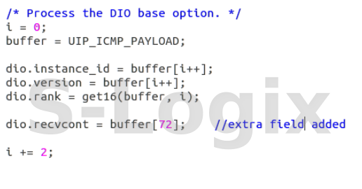 Process the dio base option