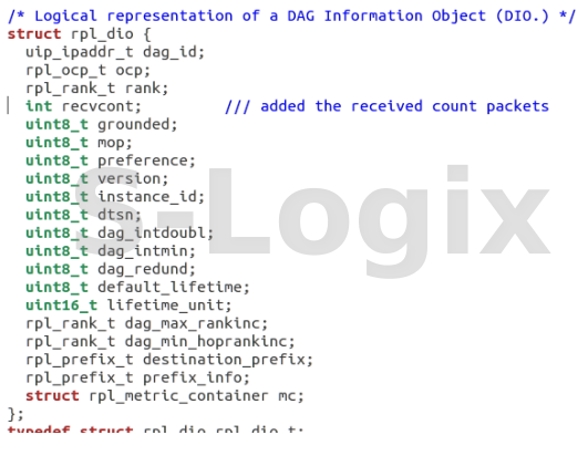 Added and received the packets
