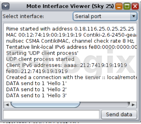 The individual information of a node will be printed