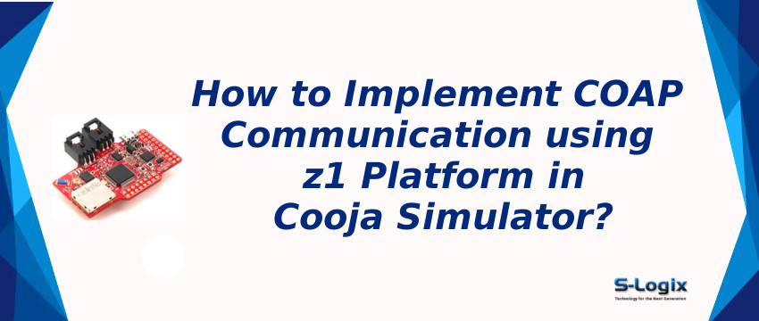 COAP communication using z1 platform in cooja simulator