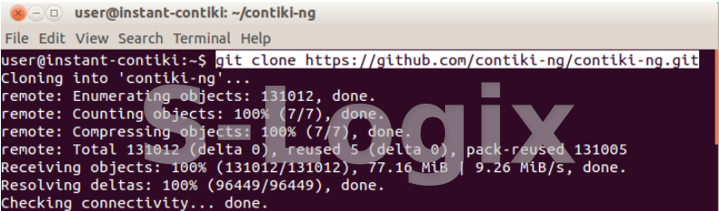 Contiki-NG gitlab Processing