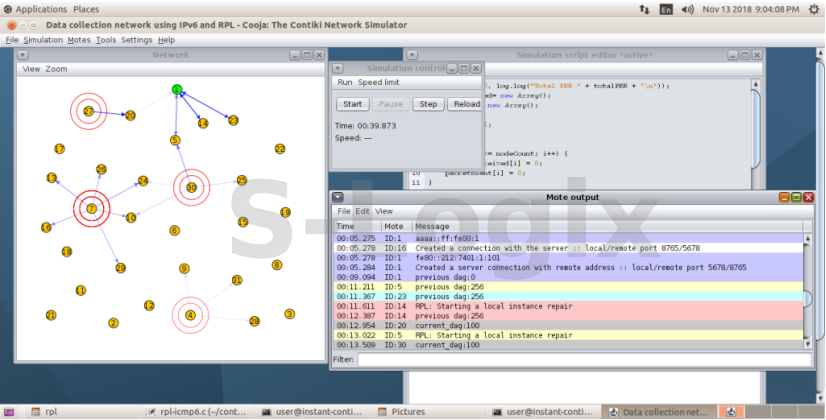collect the data in network