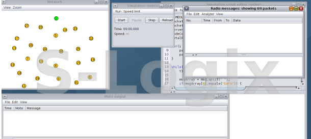 The radio messages tool from the tools menu