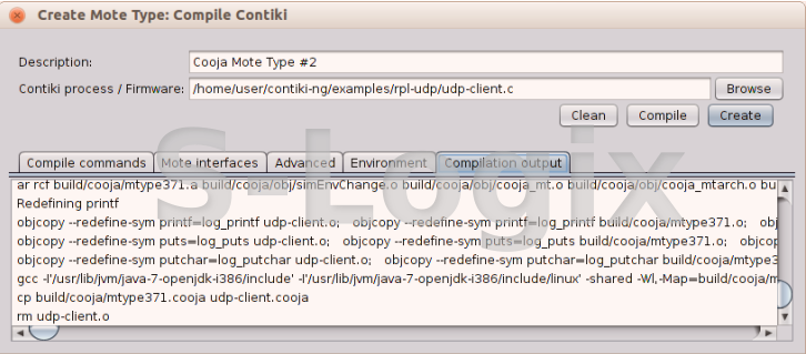 Create sky mote2 for udp-client.c