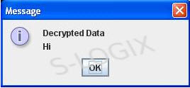 Encrypt and decrypt data using DES in java