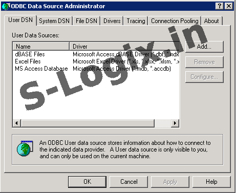 Open Data Sources (ODBC)