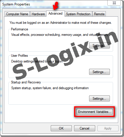 Advanced System Settings