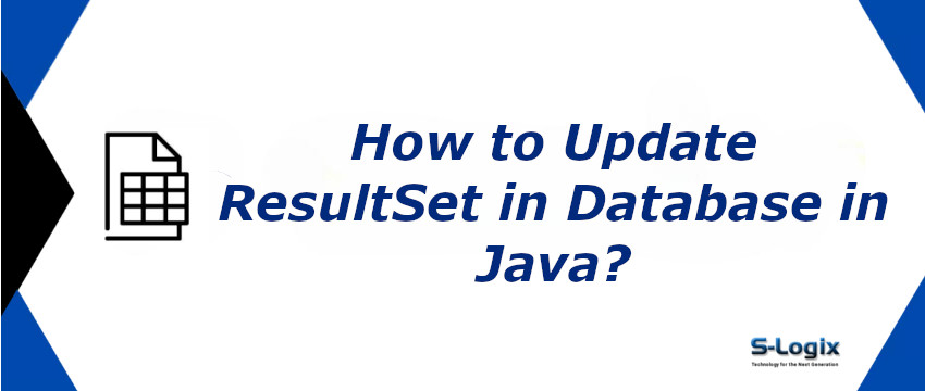 Update ResultSet in Java