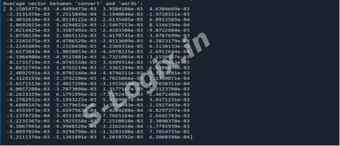 average_word2Vec