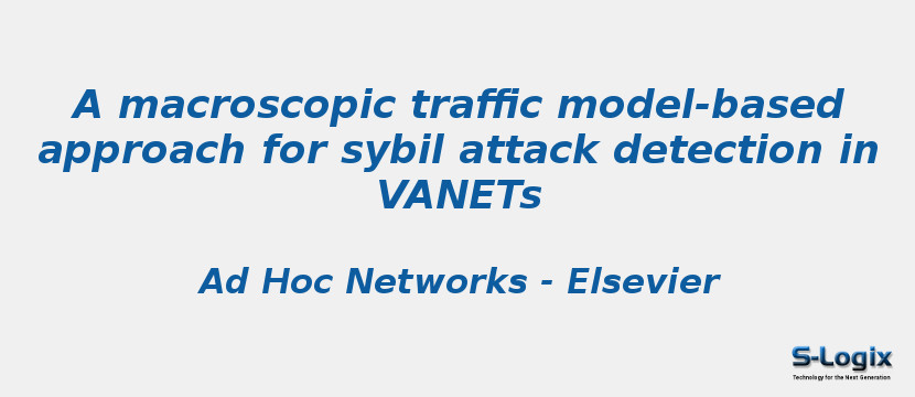 A macroscopic traffic model-based approach for sybil attack detection in VANETs