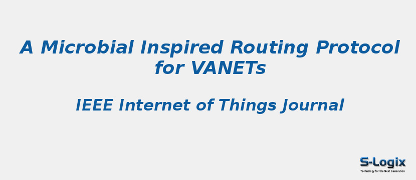 A Microbial Inspired Routing Protocol for VANETs