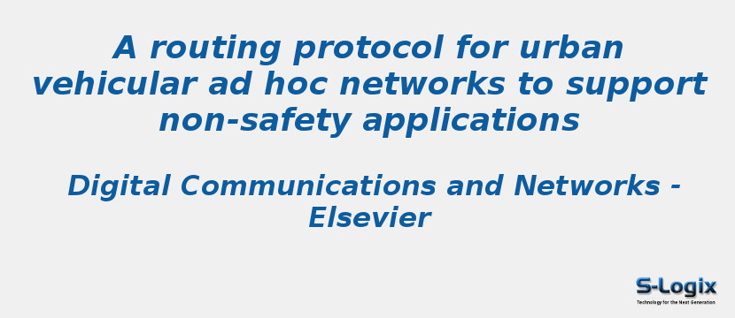 A routing protocol for urban vehicular ad hoc networks to support non-safety applications