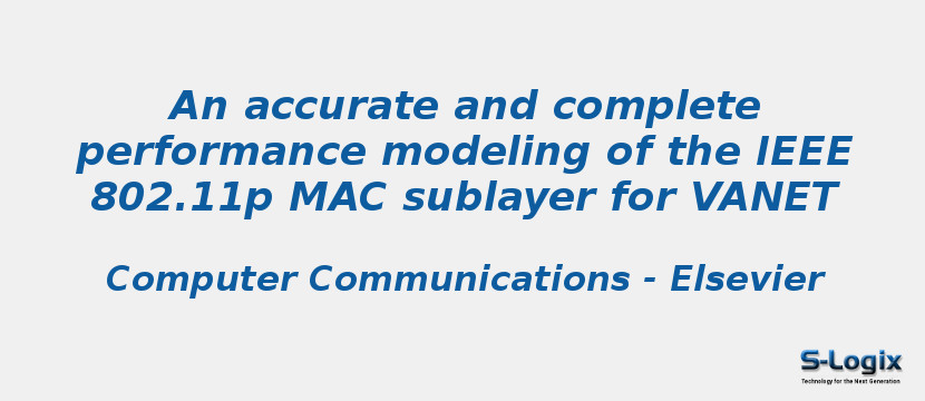 An accurate and complete performance modeling of the IEEE 802.11p MAC sublayer for VANET