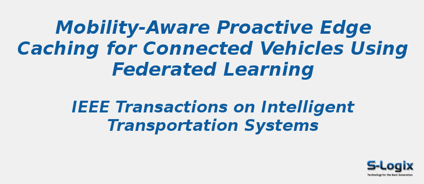 Mobility-Aware Proactive Edge Caching for Connected Vehicles Using Federated Learning