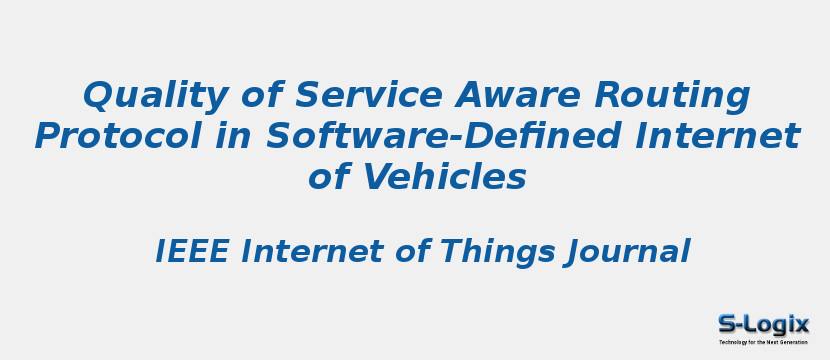Quality of Service Aware Routing Protocol in Software-Defined Internet of Vehicles
