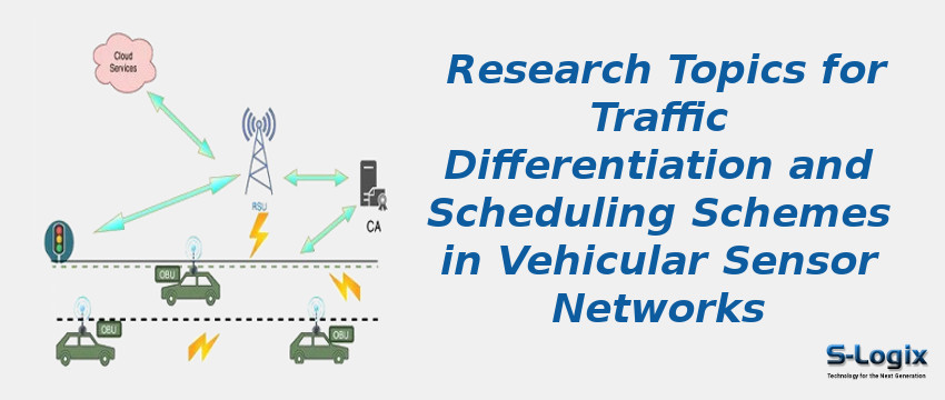 Traffic Differentiation and Scheduling Schemes in Vehicular Sensor Networks